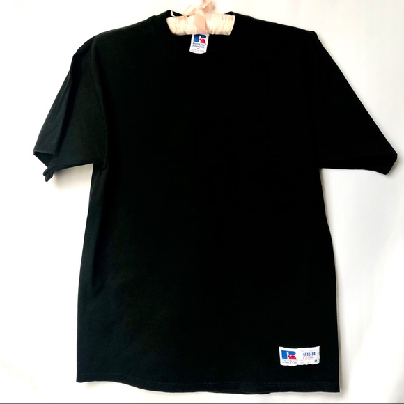 Vintage Russell Athletic black short sleeve tee - Picture 1 of 4